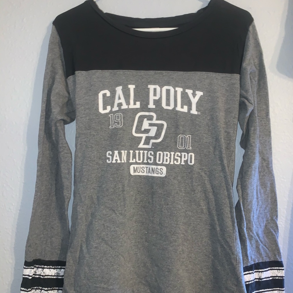Cal Poly exercise shirt